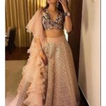 Beige Sabyaschi lehenga choli