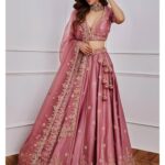 Pink Designer lehenga choli