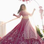 Pink Partywear lehenga choli