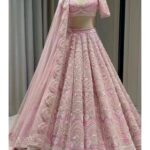 Pink Sabyasachi lehenga choli