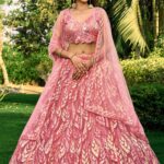 Pink Sequence lehenga choli