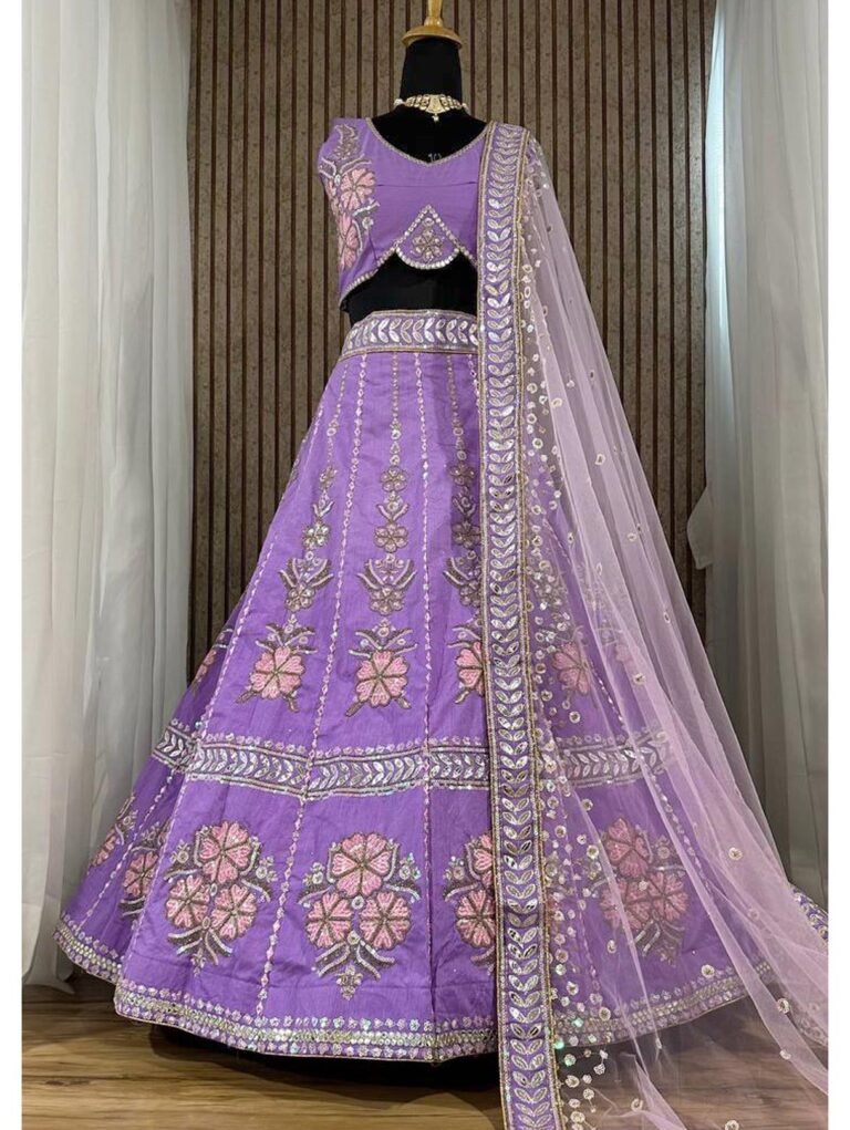 Purple Designer lehenga choli